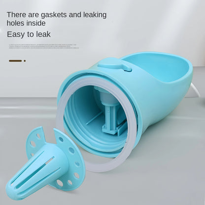 Portable Dog Water Bottle with Food Container