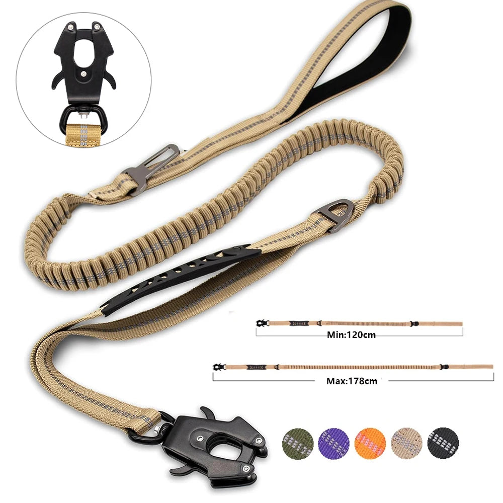 3-in-1 Shock-Absorbing Bungee Leash