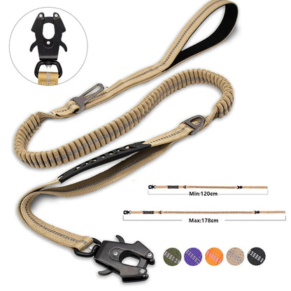 3-in-1 Shock-Absorbing Bungee Leash