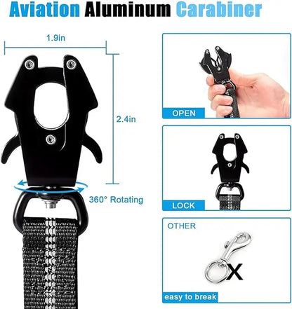 3-in-1 Shock-Absorbing Bungee Leash
