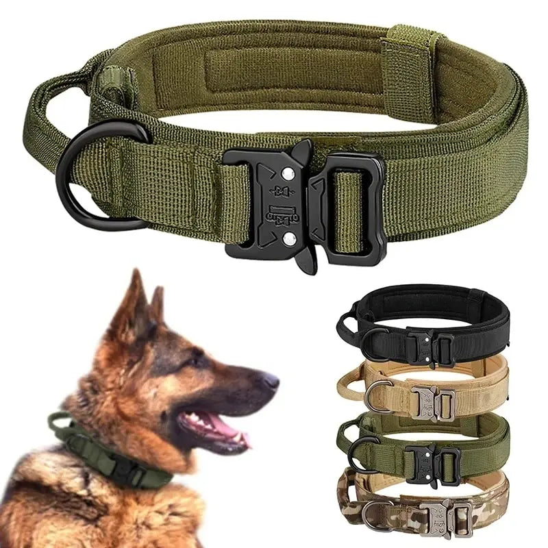 Heavy-Duty Tactical Nylon Collar