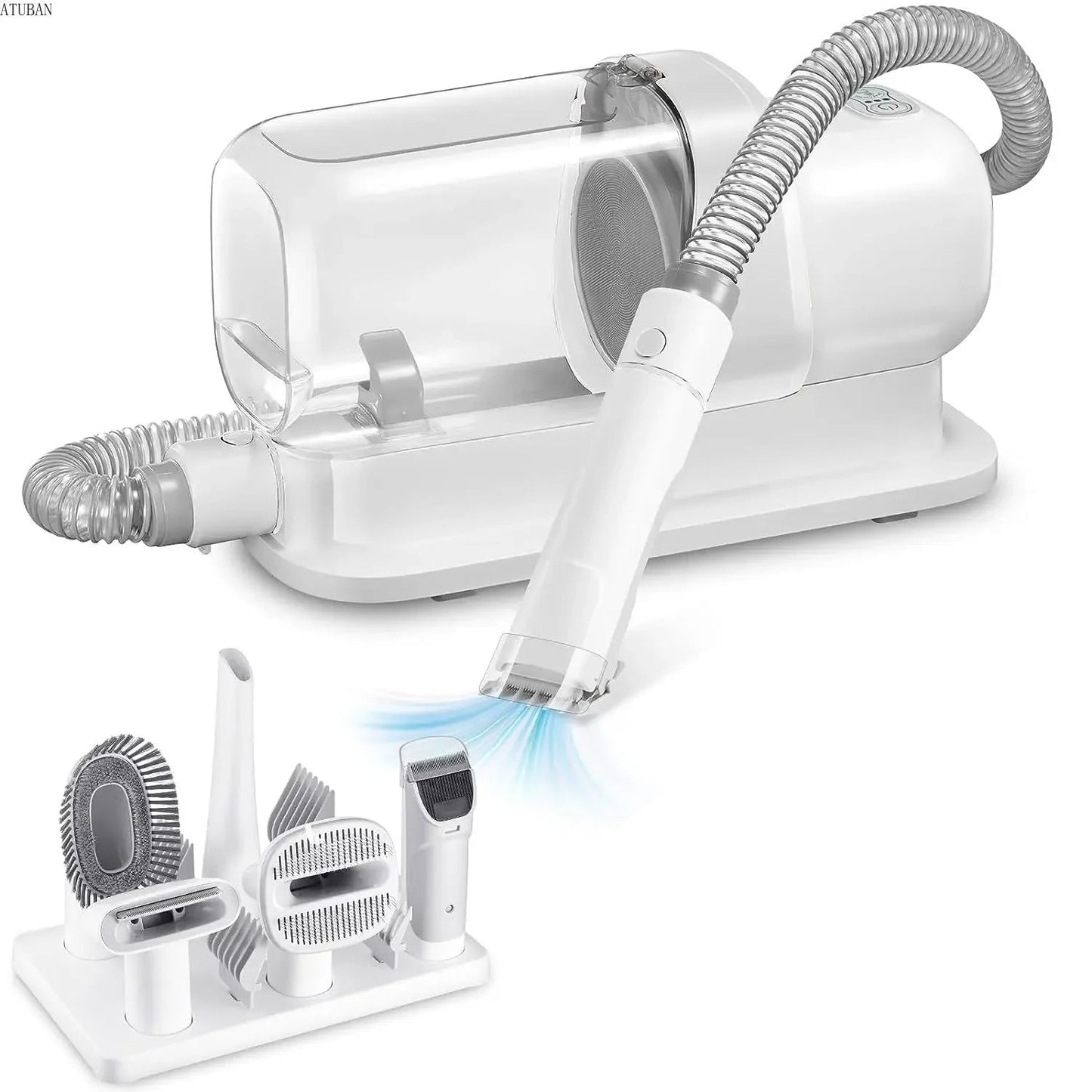 5-in-1 Pet Grooming Vacuum Kit