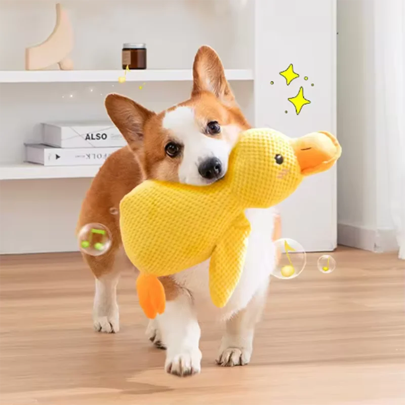 Comforting Plush Duck Companion Toy