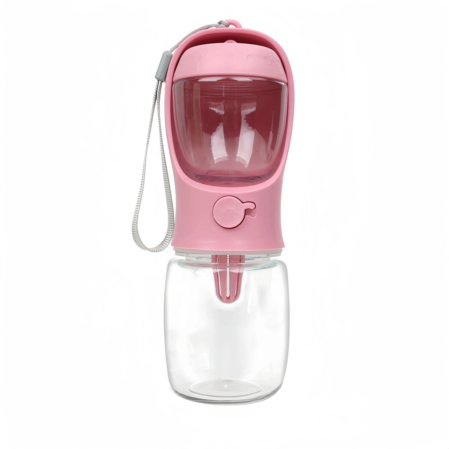 Portable Dog Water Bottle with Food Container