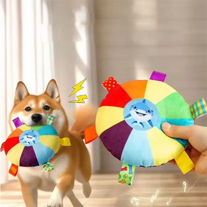 Durable Squeaky Plush Teething Toy