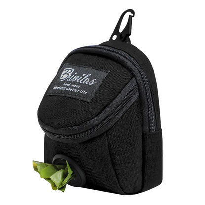 Dog Treat Pouch with Poo Bag Dispenser