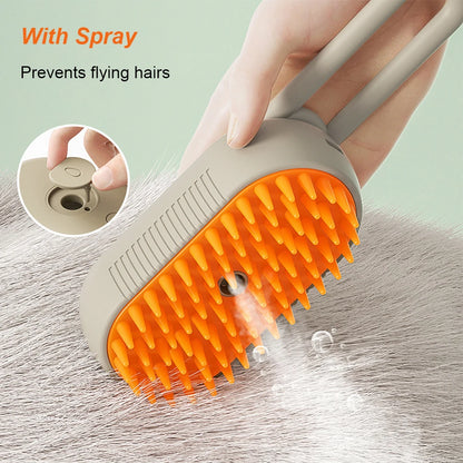 Steam Groom Pet Brush