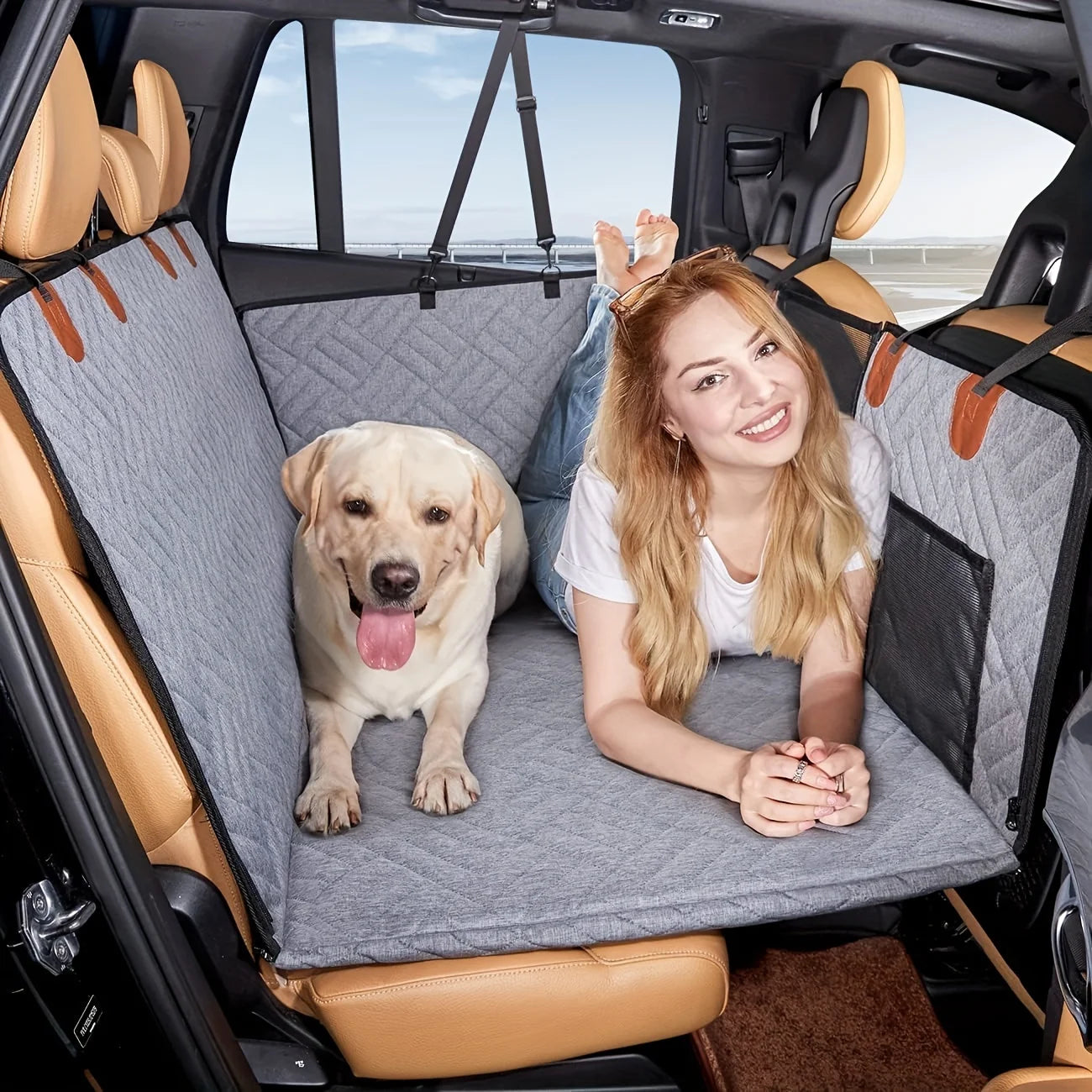 Premium Waterproof Pet Car Cover