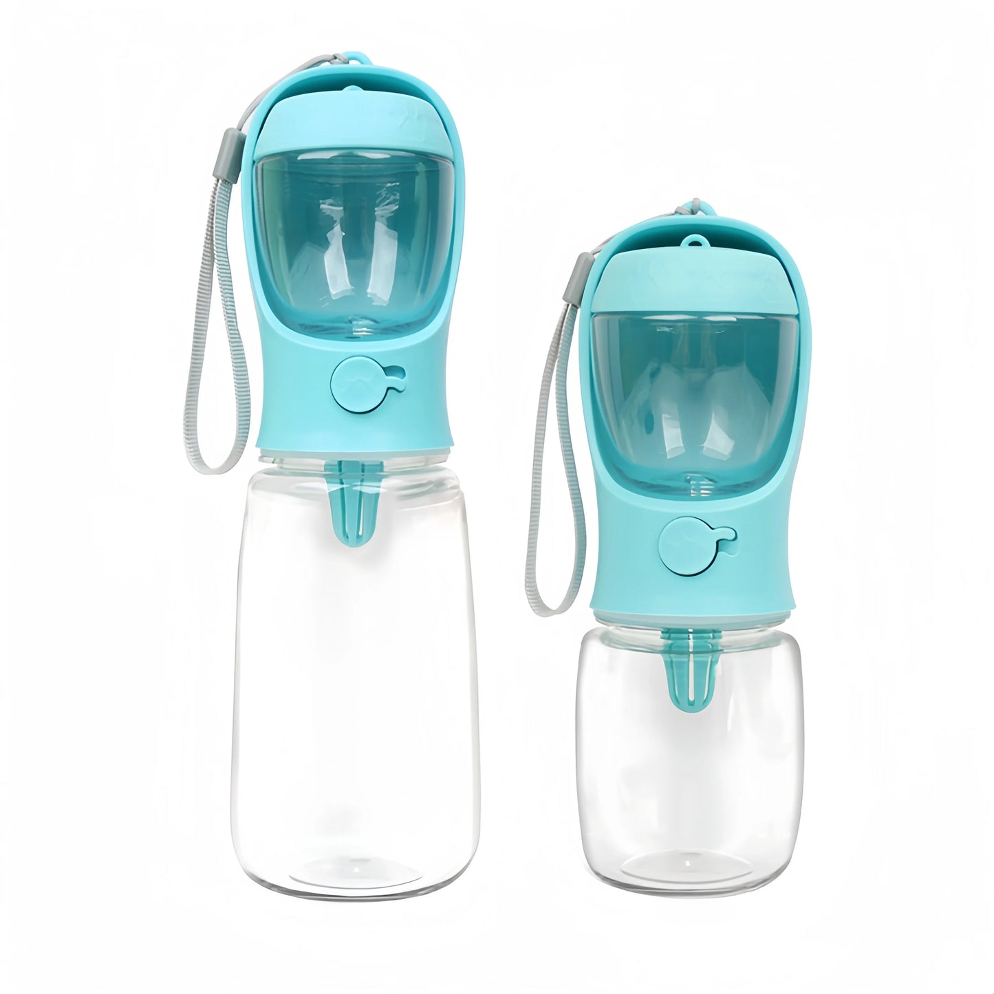 Portable Dog Water Bottle with Food Container