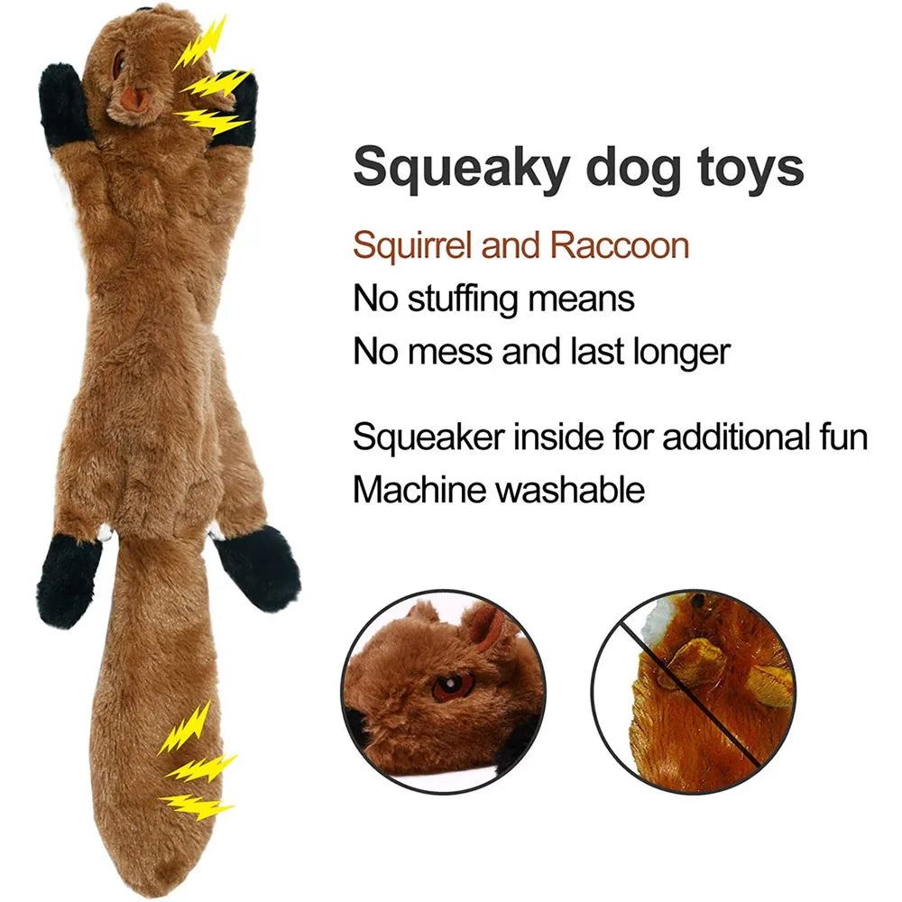 Stuffing-Free Squeaky Dog Toy