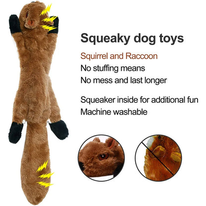 Stuffing-Free Squeaky Dog Toy