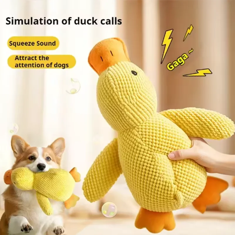 Comforting Plush Duck Companion Toy