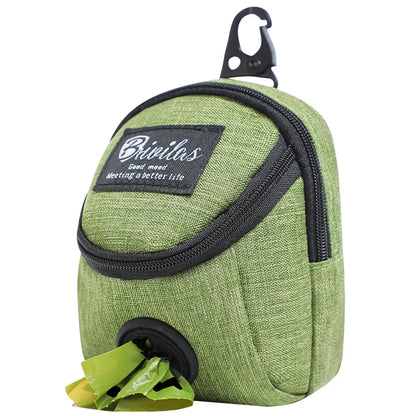 Dog Treat Pouch with Poo Bag Dispenser