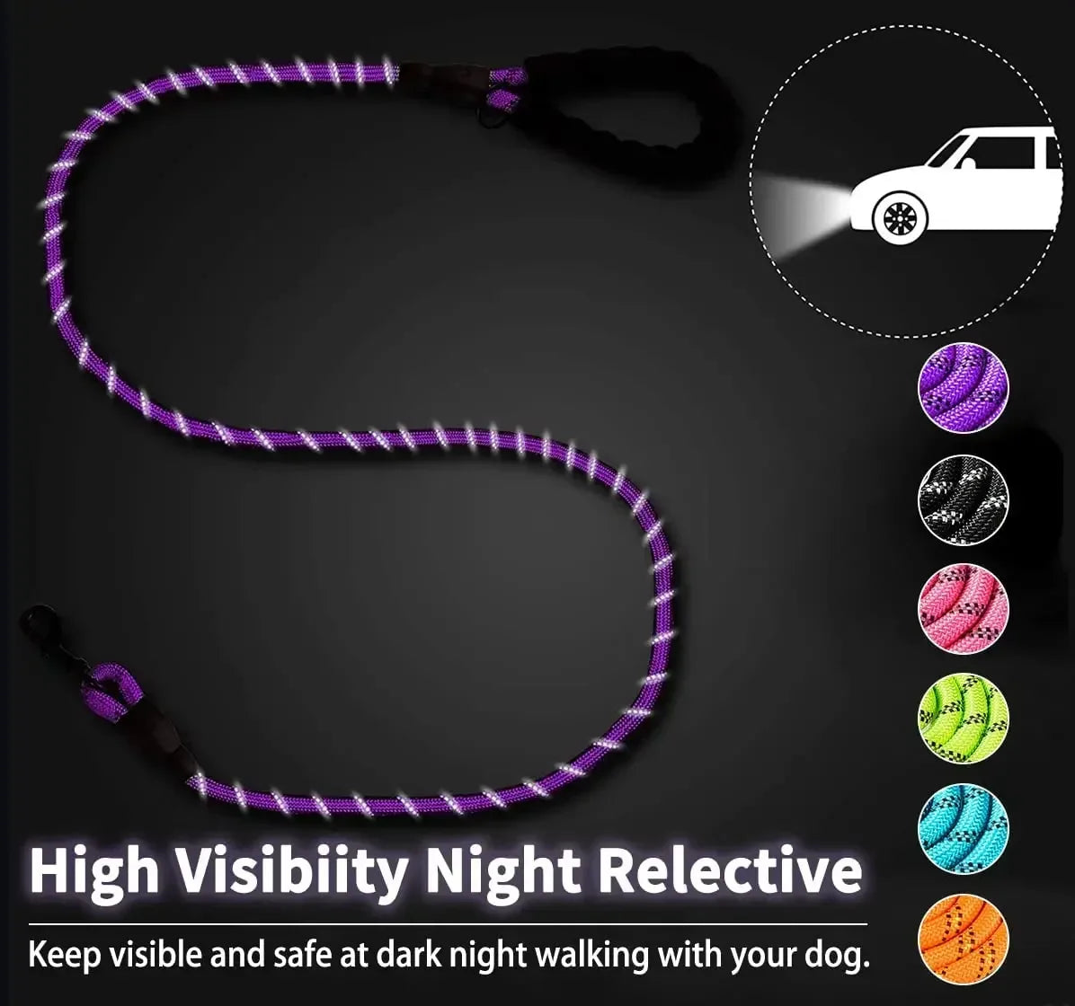 Heavy-Duty Reflective Comfort Lead