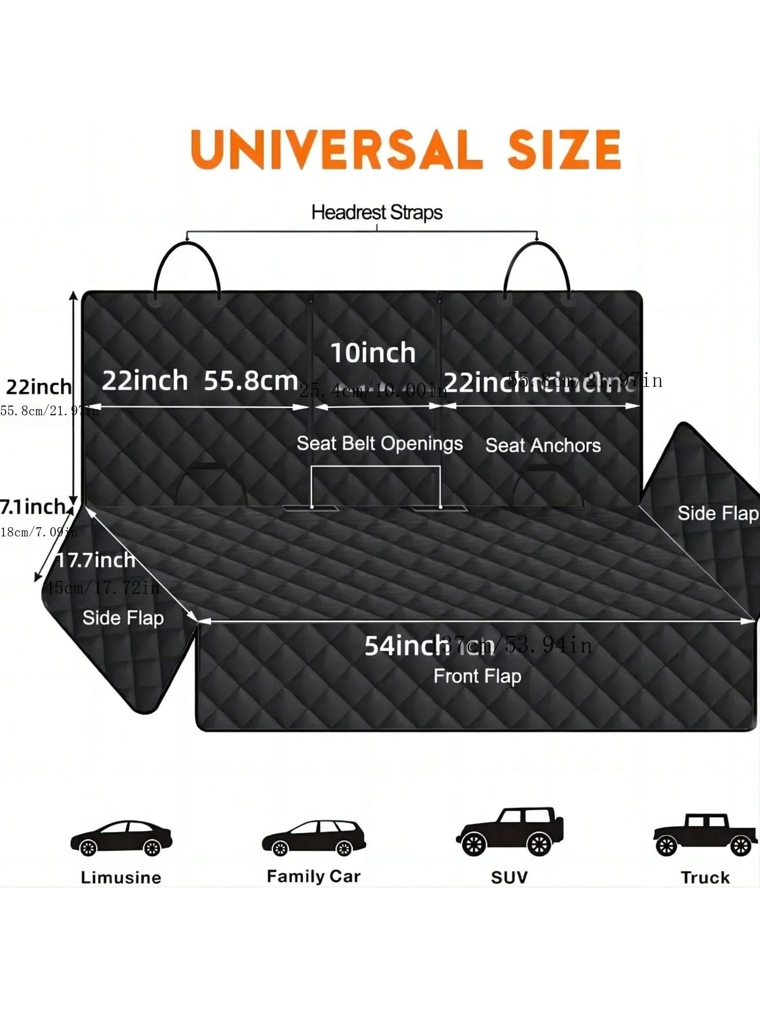 Friendly Dog Car Seat Protector