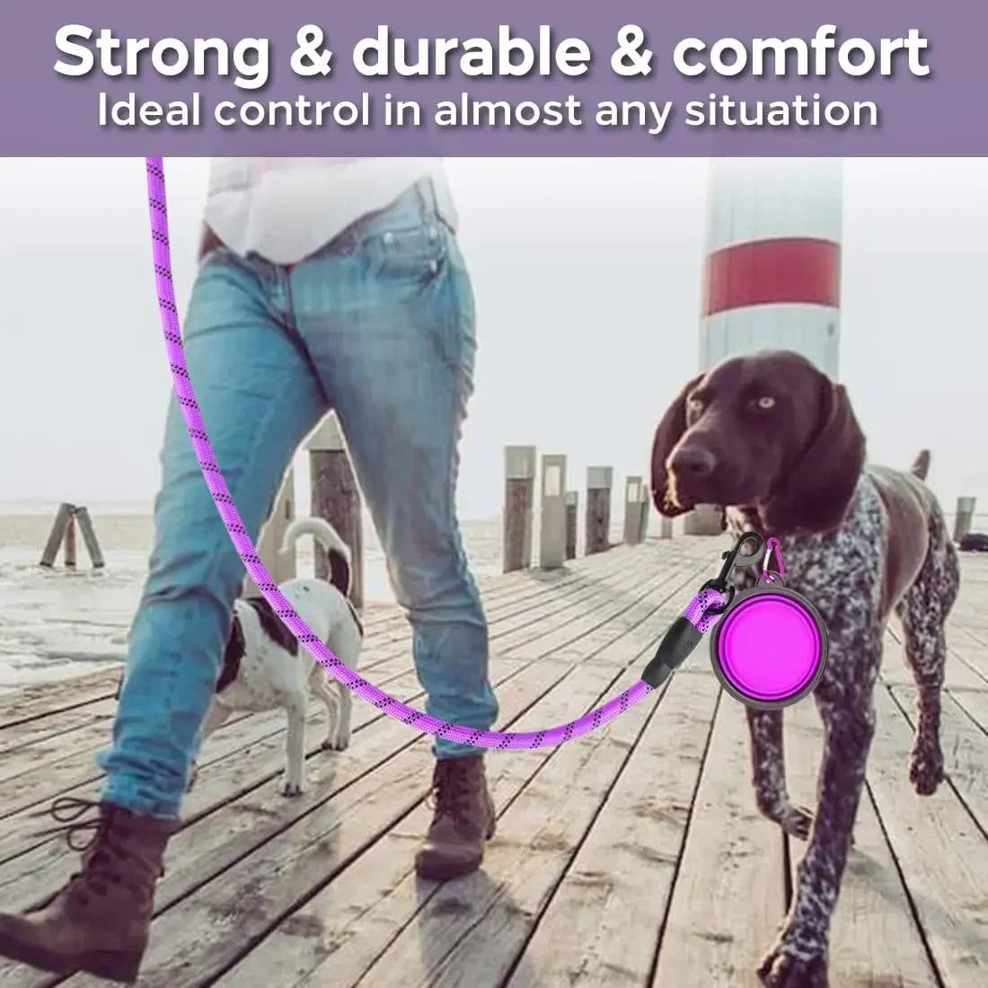 Heavy-Duty Reflective Comfort Lead