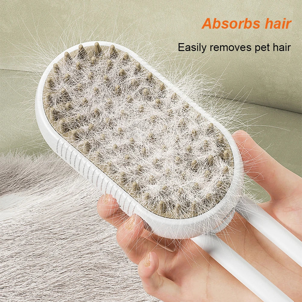 Steam Groom Pet Brush