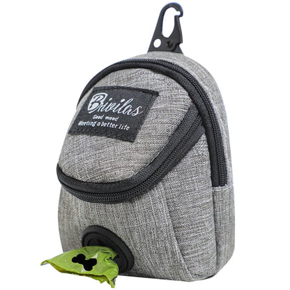 Dog Treat Pouch with Poo Bag Dispenser