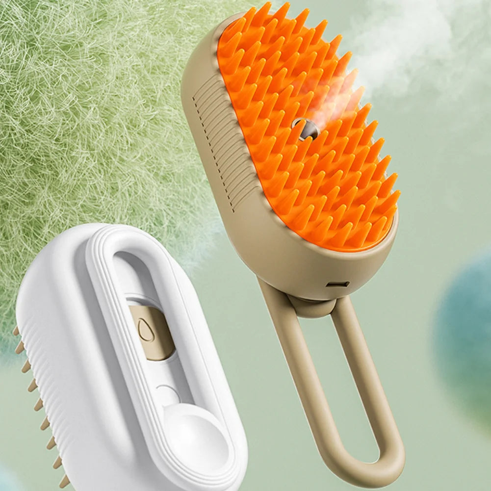 Steam Groom Pet Brush