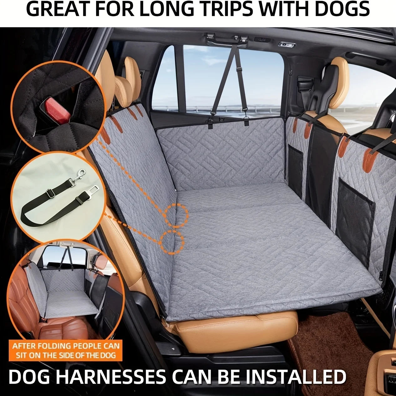 Premium Waterproof Pet Car Cover