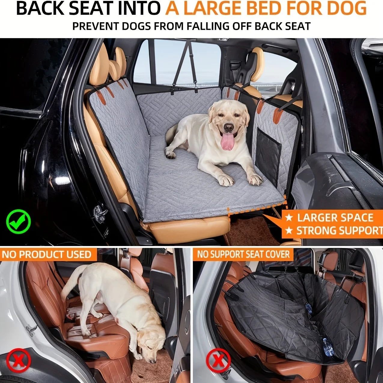 Premium Waterproof Pet Car Cover
