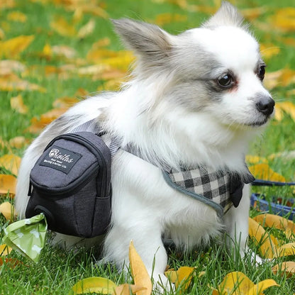 Dog Treat Pouch with Poo Bag Dispenser
