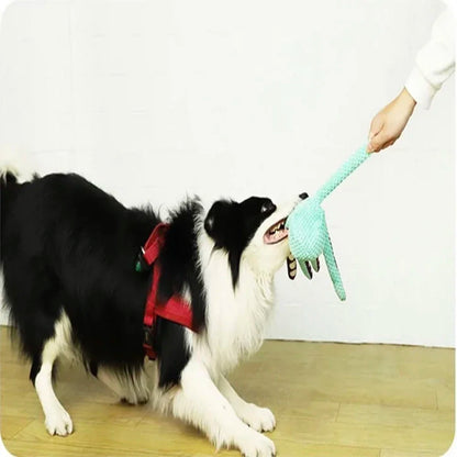 Soft Plush Squeaky Octopus