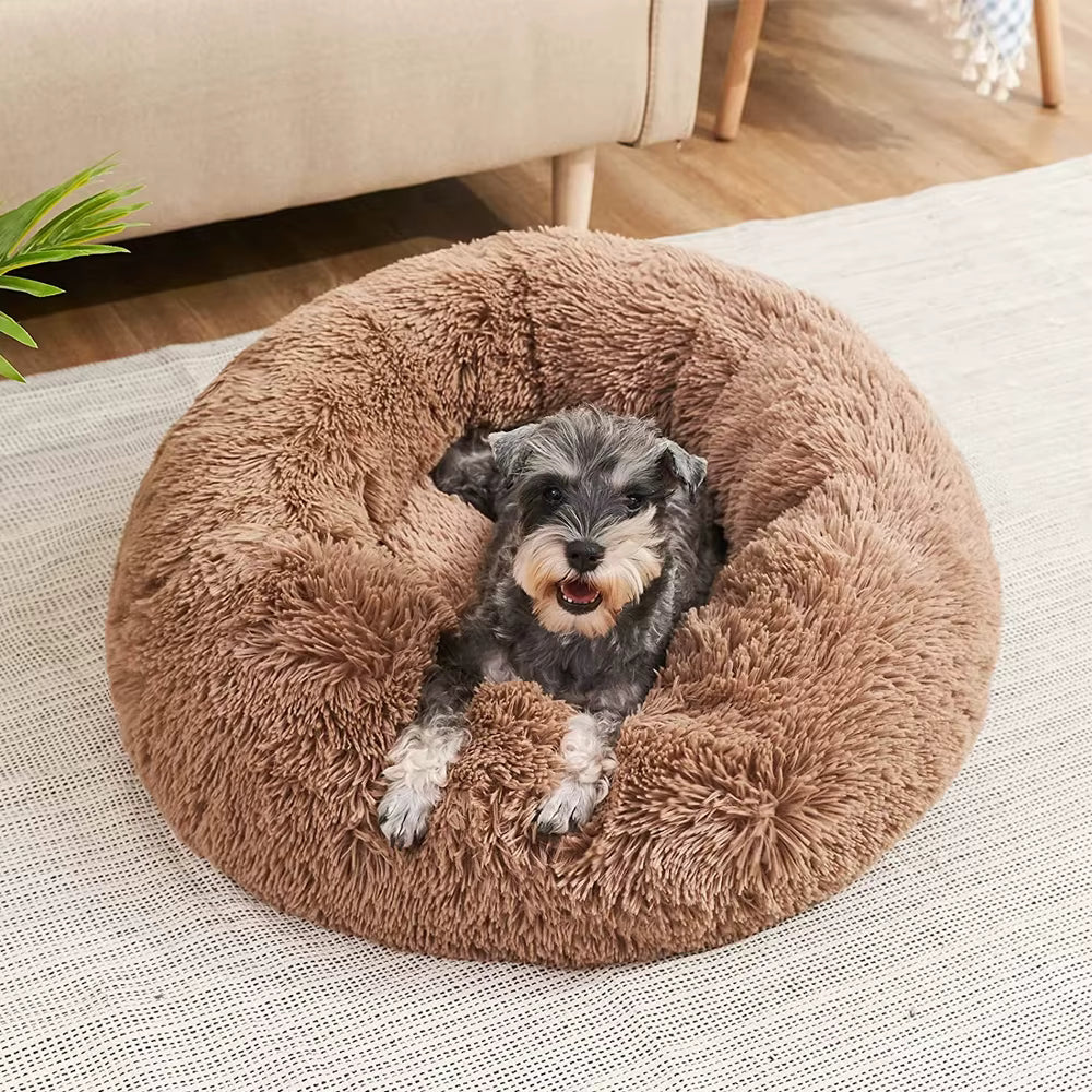 SnuggleNest Round Pet Bed